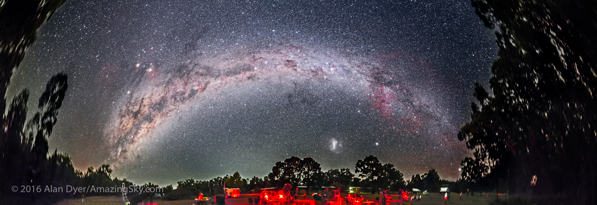 Southern Milky Way Over OzSky Star Party