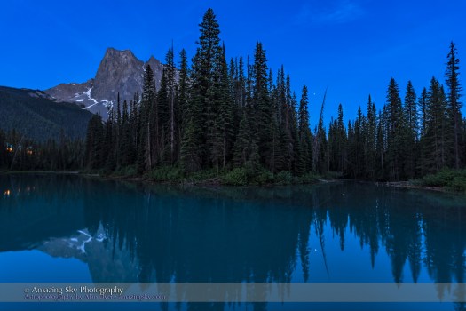 Reflections of Mars at Emerald Lake