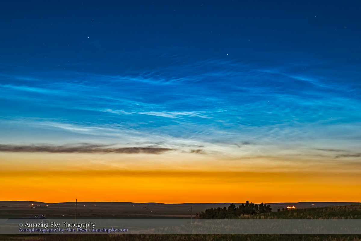 Noctilucent Clouds (June 17, 2016)
