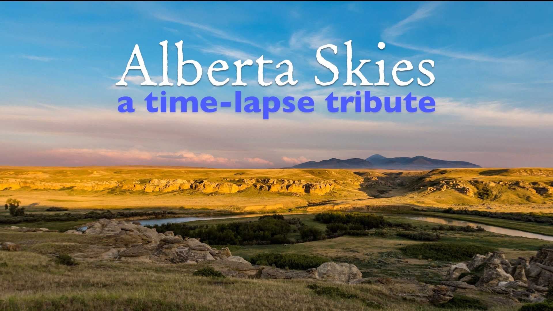 Alberta Skies Title