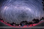 Southern Sky Star Trails - OzSky Looking South