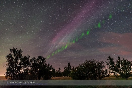 Isolated Auroral Arc #5 (Sept 2, 2016)