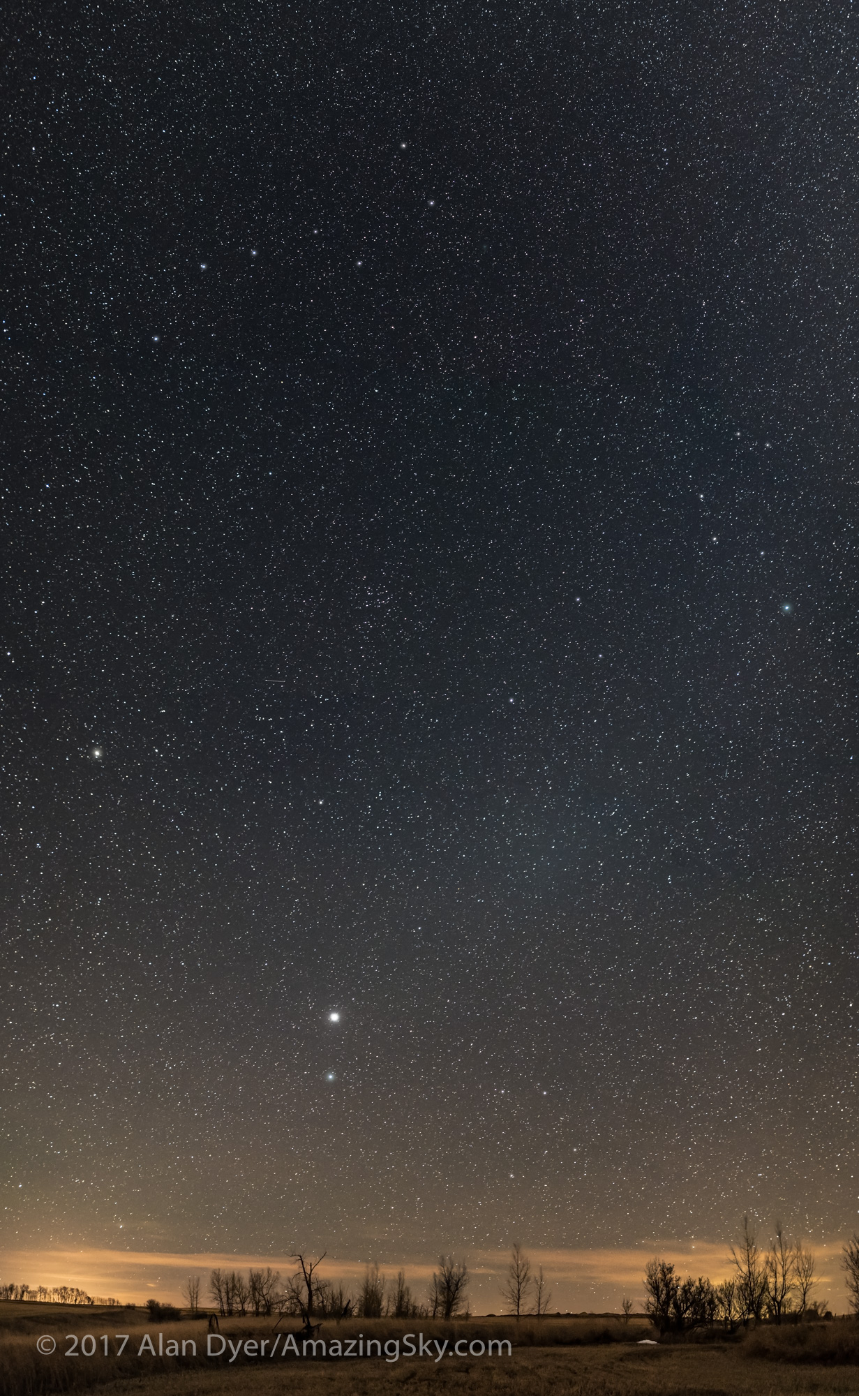 Northern Spring Sky Panorama