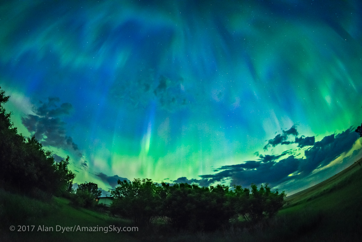 Great Aurora of May 27, 2017 – Wide-Angle v5