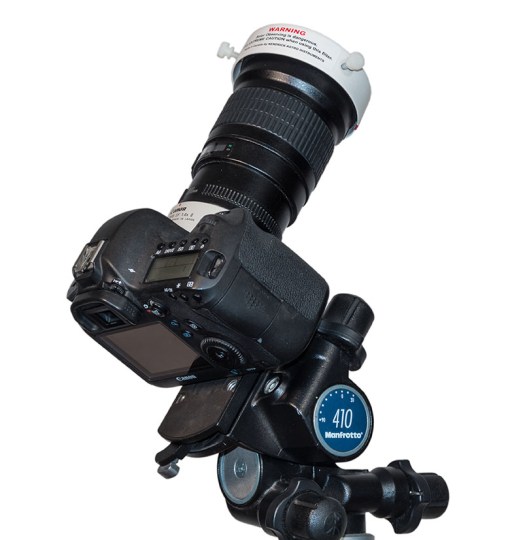 TIP7-200mm Lens on Tripod