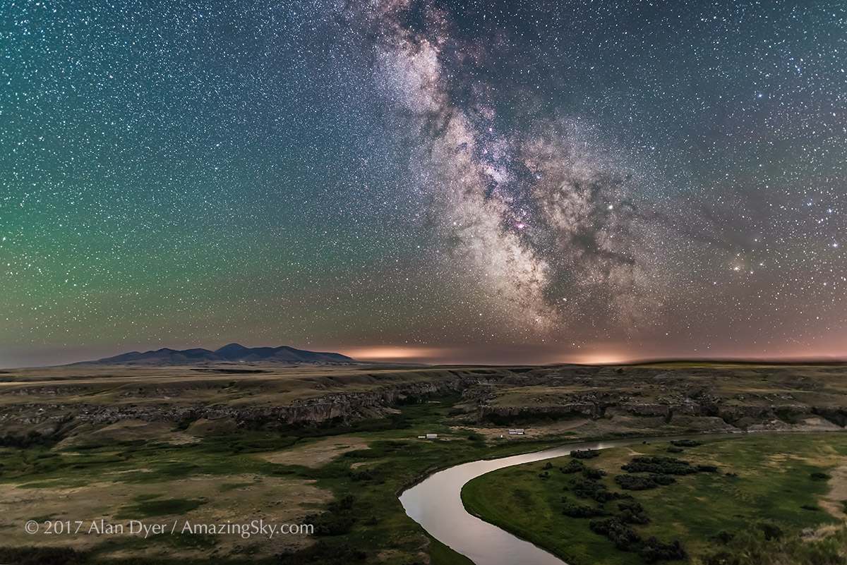 The Night Shadowed Prairie