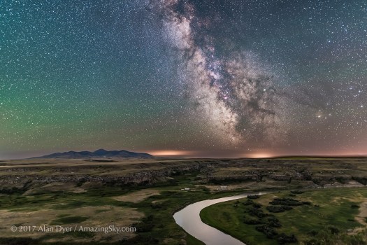 The Night Shadowed Prairie