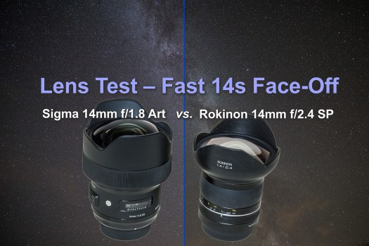 Sigma and Rokinon 14mm on Stars