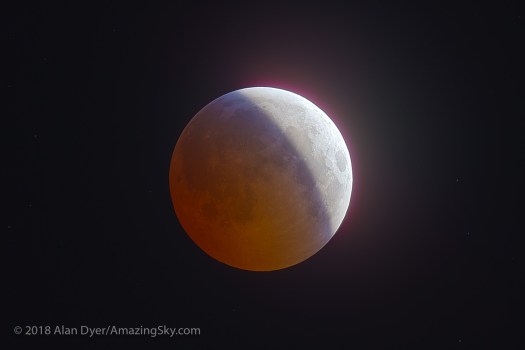 Total Lunar Eclipse, Dec 20, 2010 Partial HDR