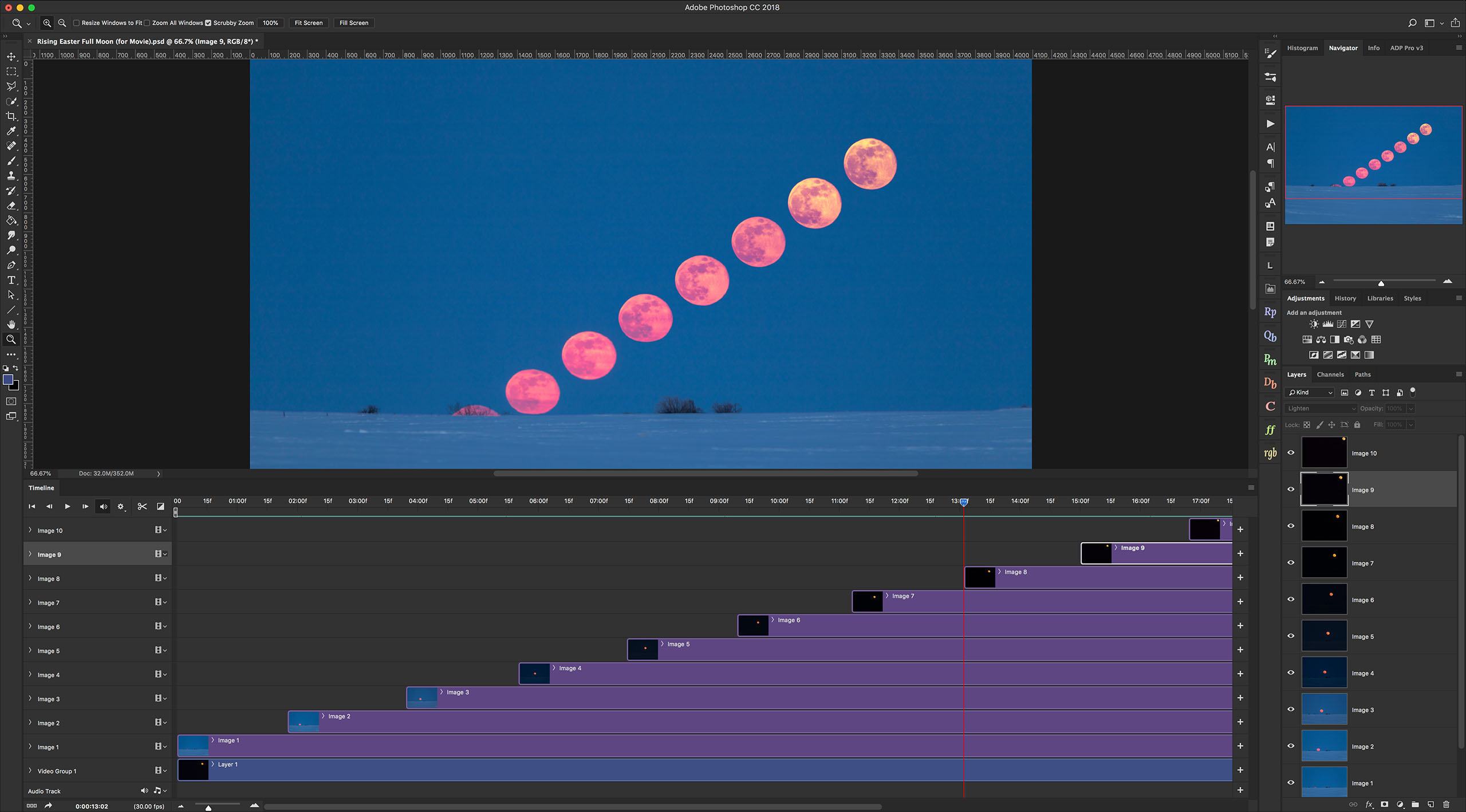 Rising Moon Movie Composite Screenshot