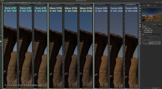 1-Sony vs Nikon vs Canon Noise