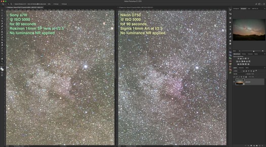 7C-Sony vs Nikon for Star Eater