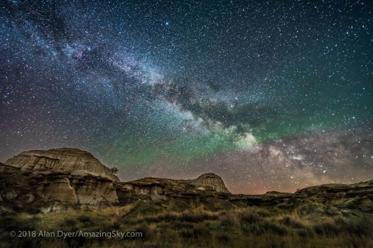 Milky Way Rising at Dino Park