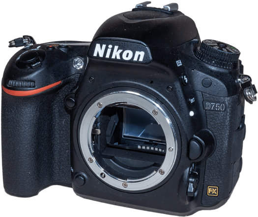 Nikon D750 Angled Front