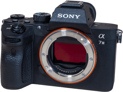 Sony a7III - Angled Front