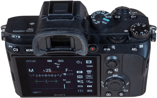 Sony a7III - Buttons and Dials