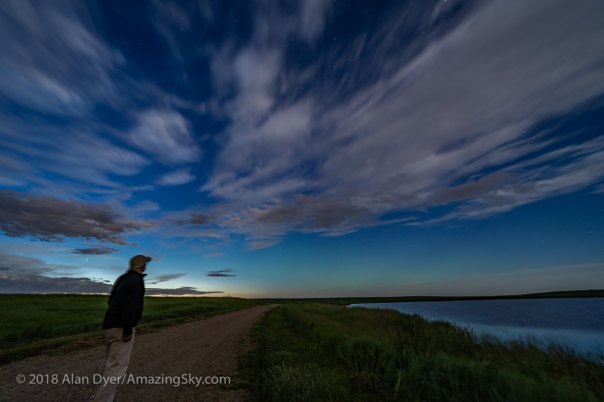 Selfie at Solstice Pond