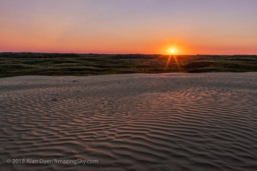 Sunset at Great Sandhills
