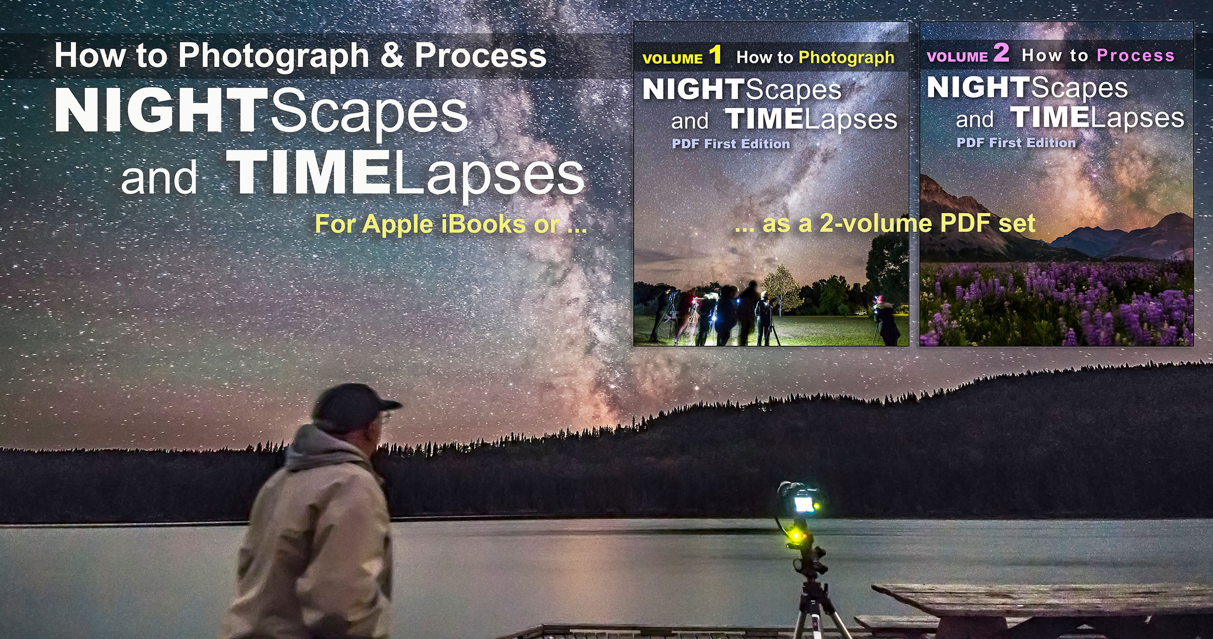 Milky Way Over the Icefields