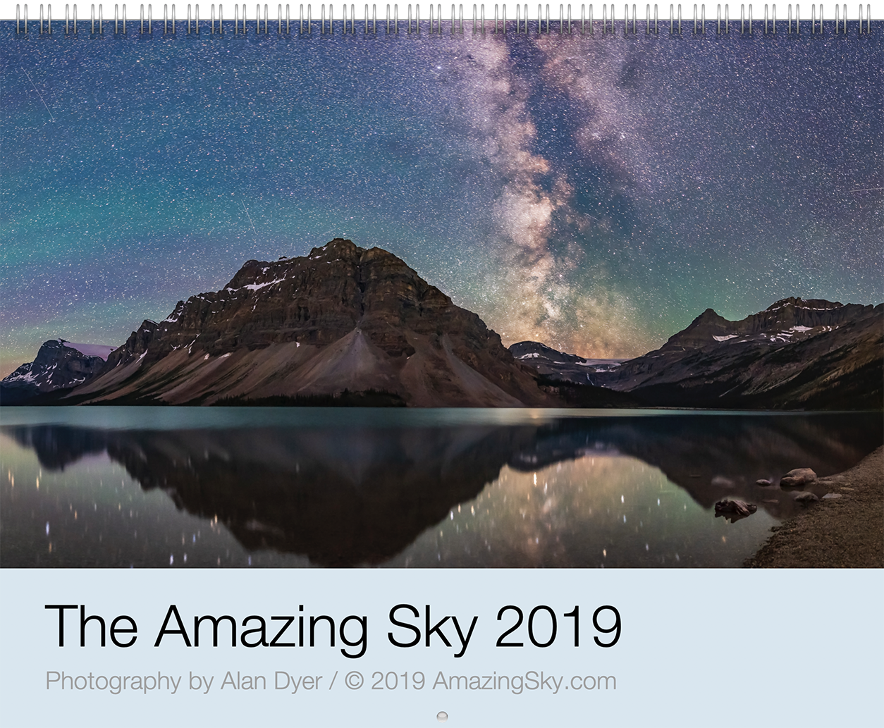 2019 Amazing Sky Calendar Cover