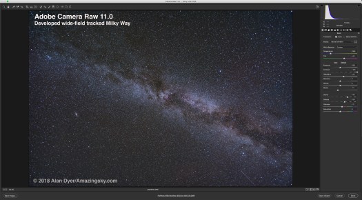 ACR-Tracked Milky Way