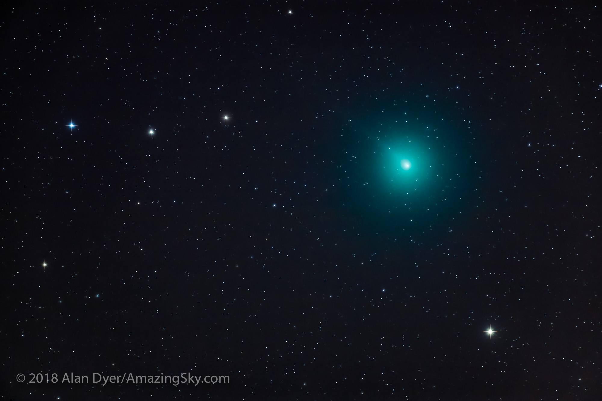 Comet Wirtanen / 46P on December 6, 2018