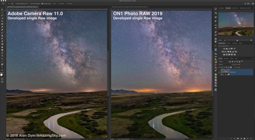 ON1 &amp; ACR Raw Image Comparison