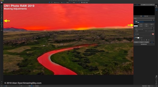 ON1 Masking Adjustments
