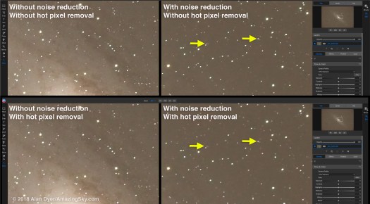 ON1 With &amp; Without NR and Hot Pixels