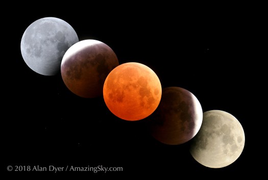 Lunar Eclipse Composite