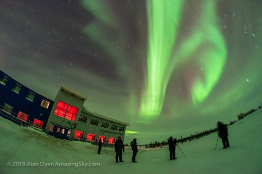 Aurora Group at Churchill Northern Studies Centre (Jan 31, 2019)