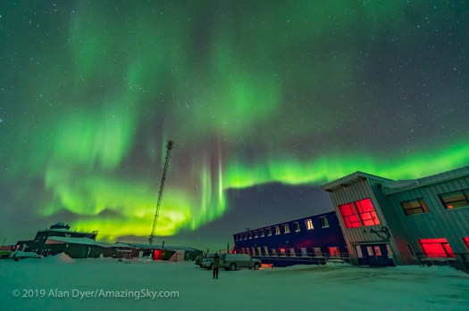 Coloured Curtains over CNSC (Feb 9, 2019)