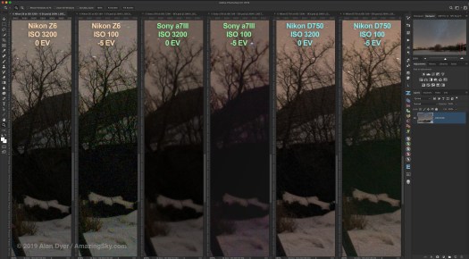 Comparison - ISO Invariancy