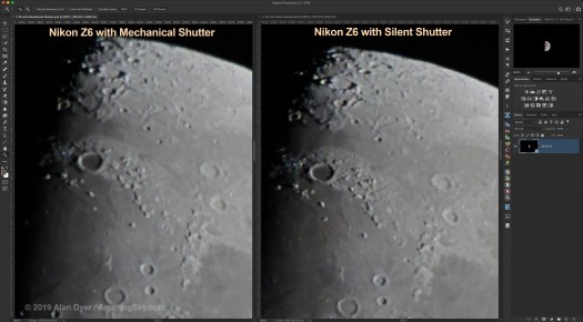 Comparison - Z6 Mech vs Silent Shutter