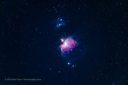 Orion Nebula, M42 and M43, with Nikon Z6