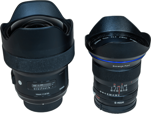 Sigma 14mm vs Laowa 15mm