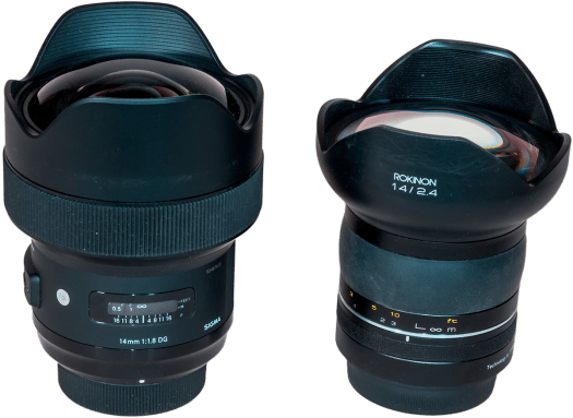 Sigma and Rokinon 14mm