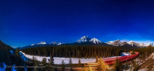 Night Train in the Moonlight at Morant's Curve