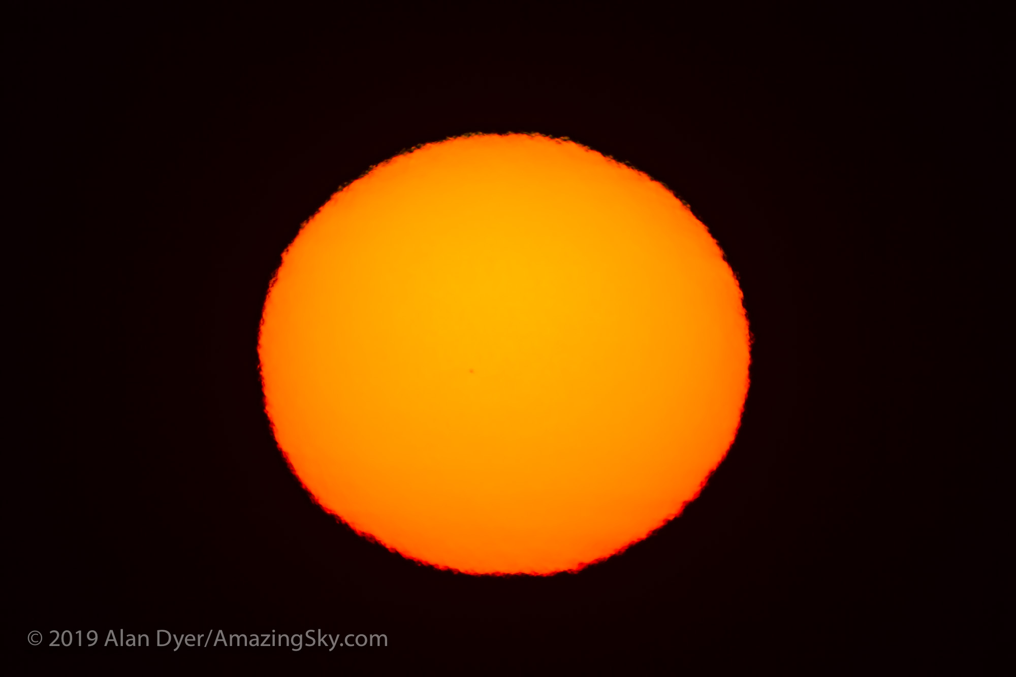 Low Sun with Mercury in Transit