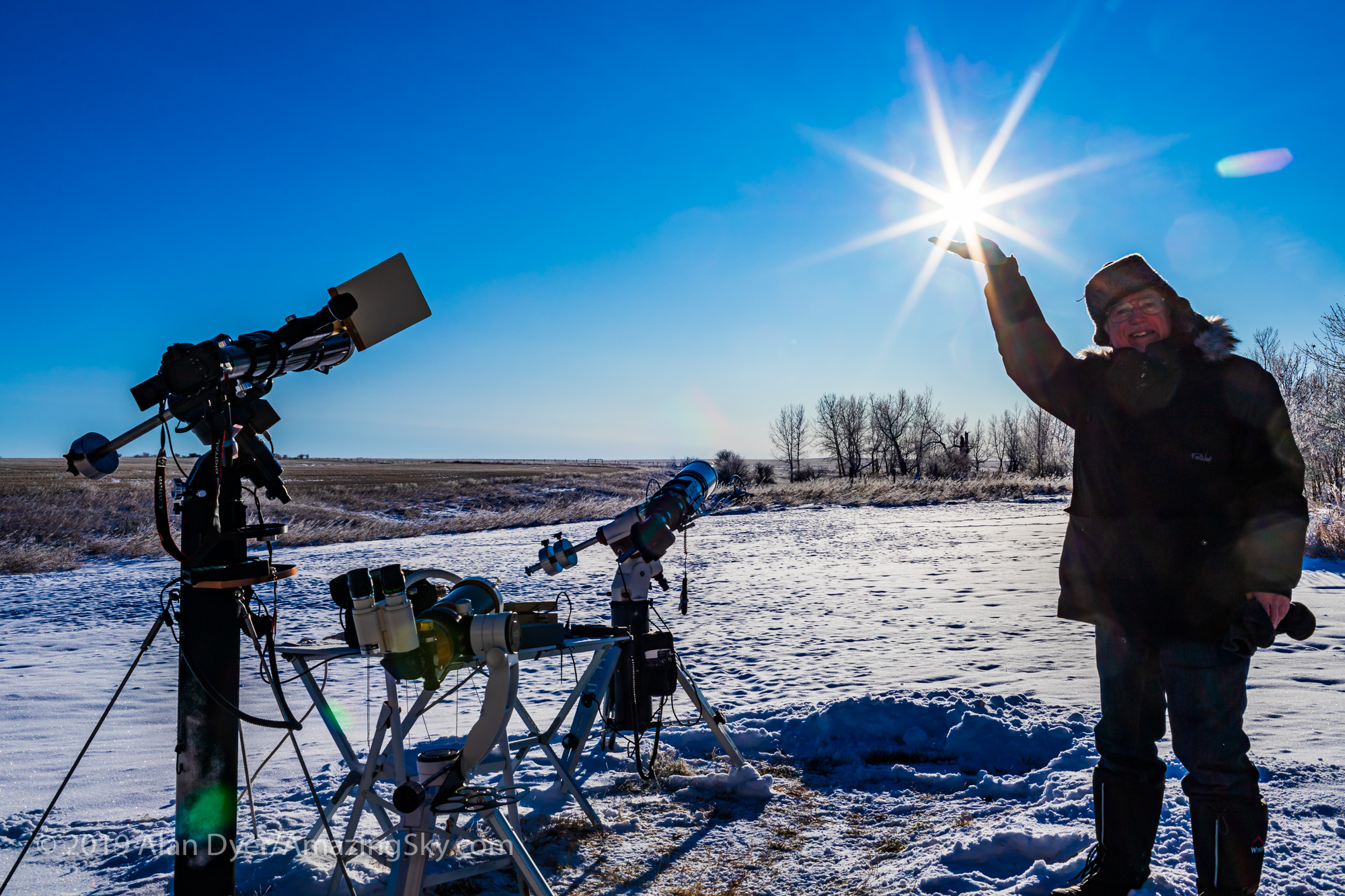 Transit of Mercury Selfie with Sun