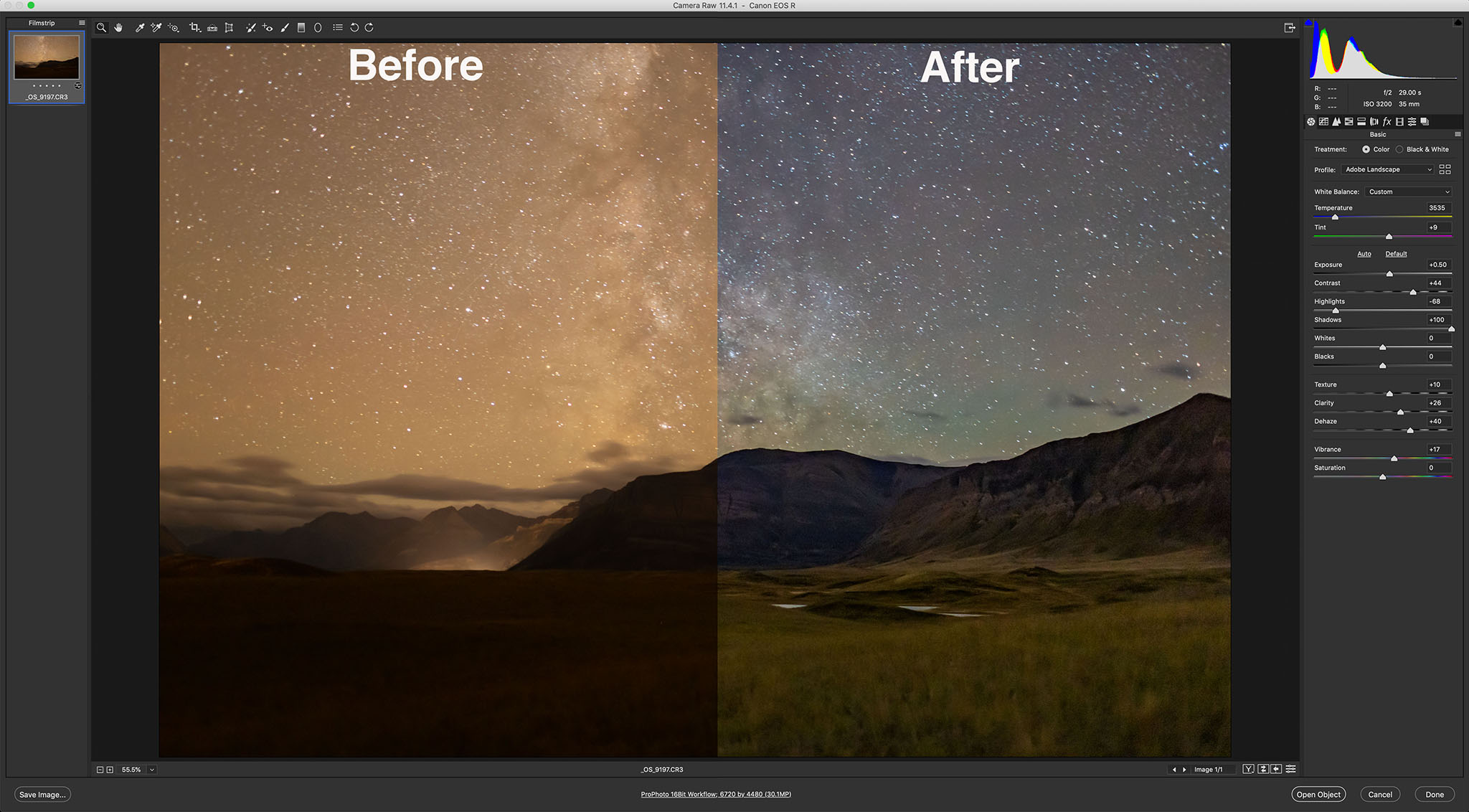 7-Camera Raw Comparison