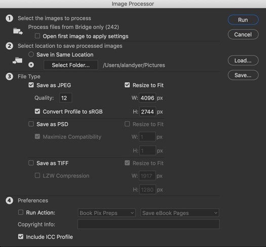 9C-Image Processor Screen