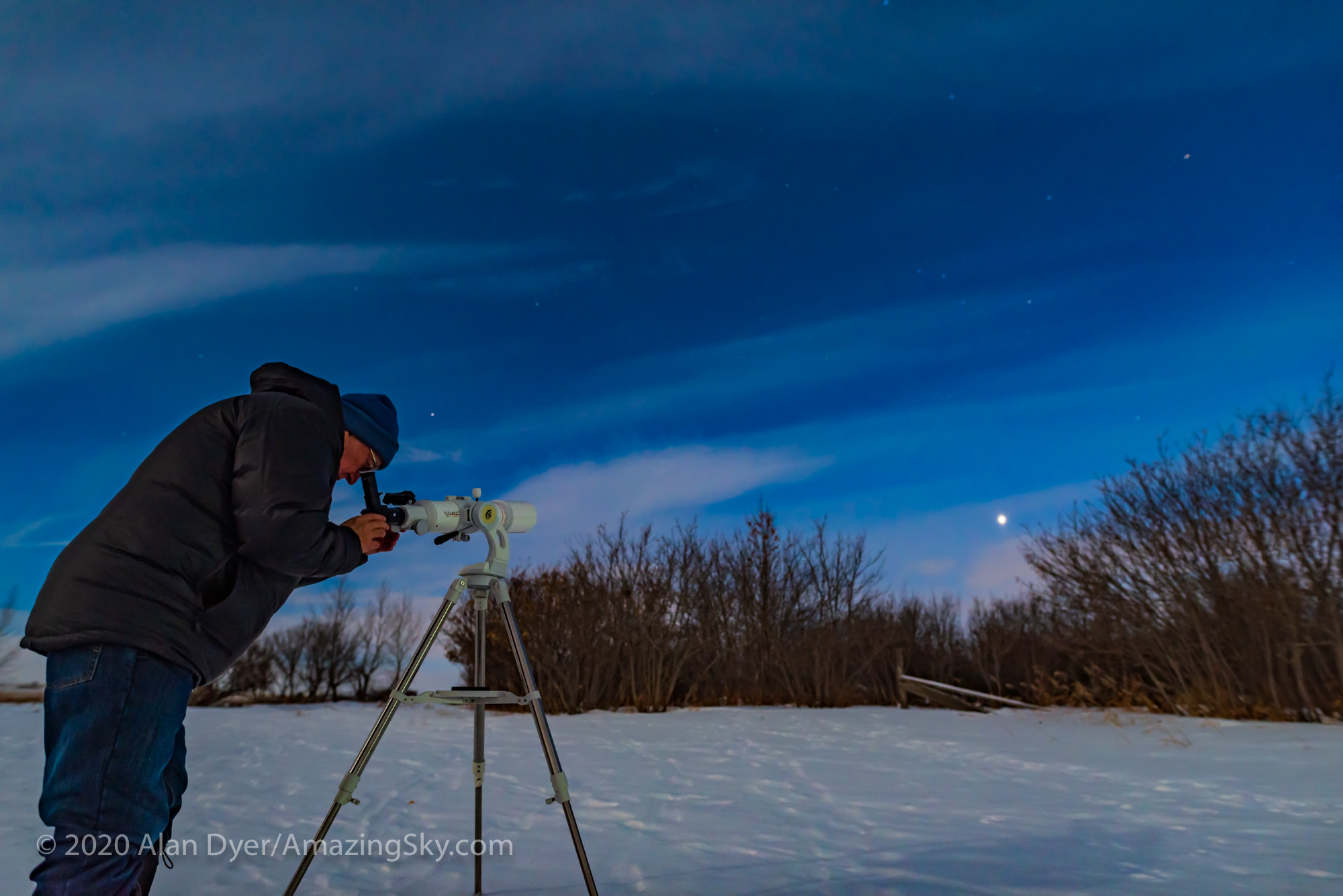 Observing Venus in Clouds