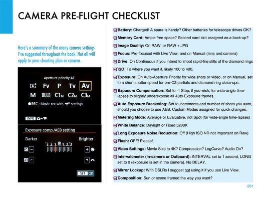 Cosmic Eclipse Checklist.pdf Tutorials and Tips for the Solar Eclipse – The Amazing Sky